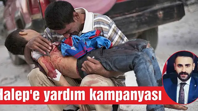 Halep'e yardım kampanyası