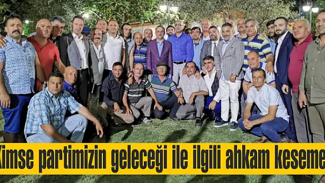 Hamza Dağ, Uygur'un ataması ile ilgili konuştu