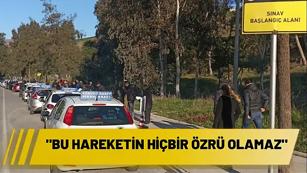 Bu hareketin hiçbir özrü olamaz