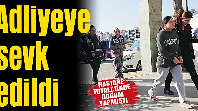 Hastane tuvaletinde doğum yapmıştı