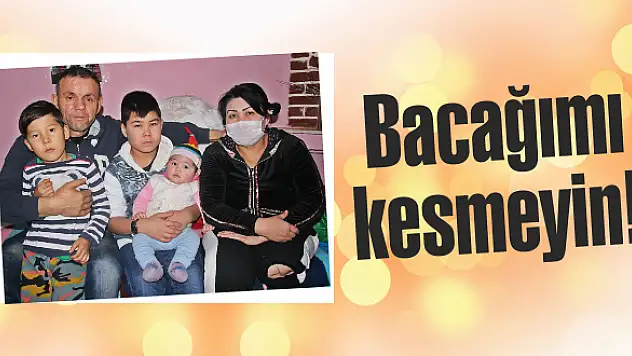 Hastaneden gelecek haberi bekliyor