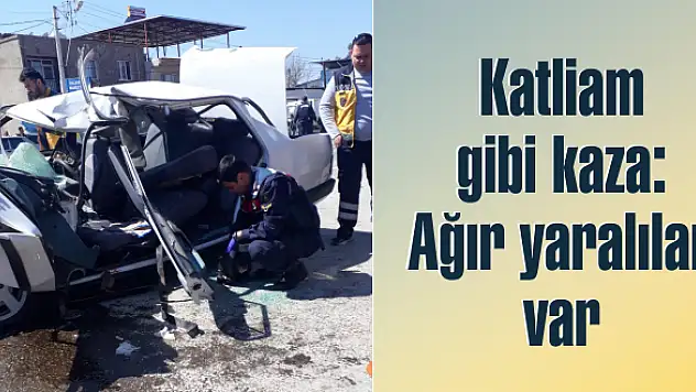 Hatalı sollama zincirleme kazaya neden oldu