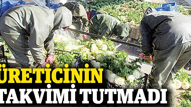 Hava koşulları olumsuz etkiledi