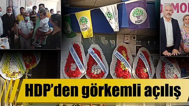 HDP'den görkemli açılış