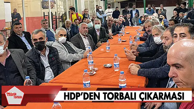 HDP'den Torbalı çıkarması