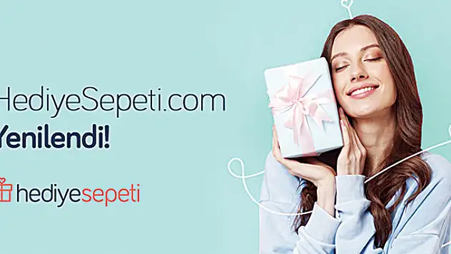 HediyeSepeti Yeni Görünümüyle Özel Hediyeleri Sunuyor