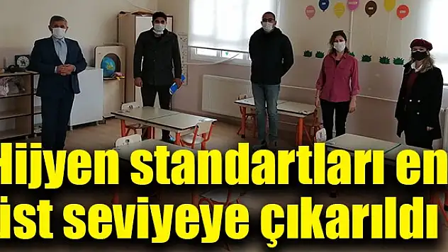 Hijyen standartları en üst seviyeye çıkarıldı