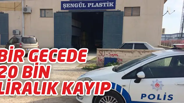 Hırsızlar mesken tuttu!