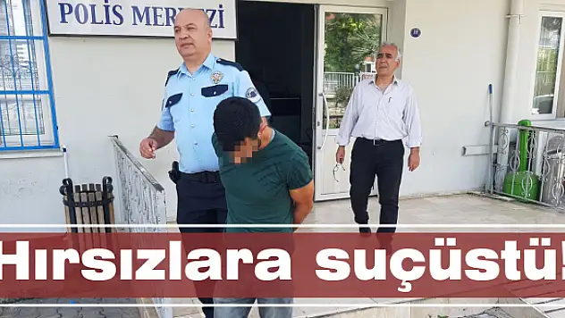 Hırsızlara suçüstü!