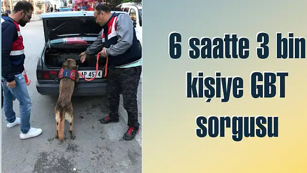 Huzur operasyonunda 25 bin TL ceza kesildi