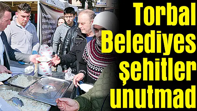 İdlib şehitleri için pilav ve lokma hayrı