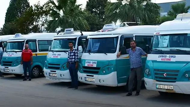 İlçeler arası çalışan dolmuşçulardan eylem kararı!