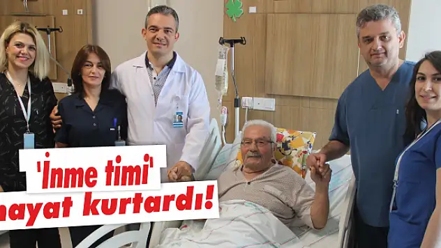 ‘İnme timi’  hayat kurtardı!