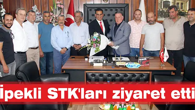 İpekli STK'ları ziyaret etti
