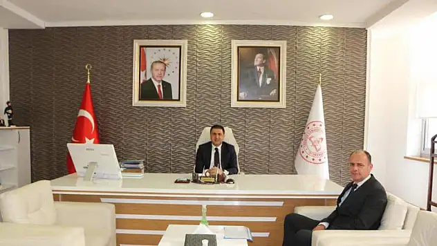 Işıkkaya, Yentür’ü makamında ziyaret etti