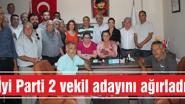 İyi Parti 2 vekil adayını ağırladı