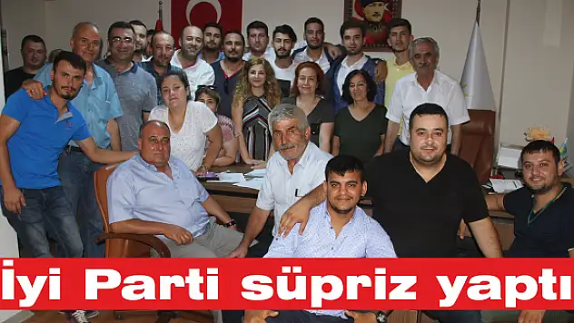 İyi Parti süpriz yaptı