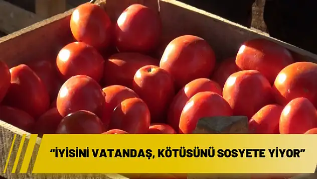 'İyisini vatandaş, kötüsünü sosyete yiyor'