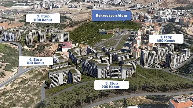 İzmir'de sosyal konutlara yoğun ilgi