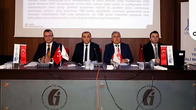 İzmir Defterdarlığı ile İzmir YMMO'dan ortak toplantı: KDV iadeleri masaya yatırıldı