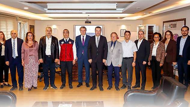 İzmir'deki OSB müdürleri ortak sorunları KOSBİ'de değerlendirdi