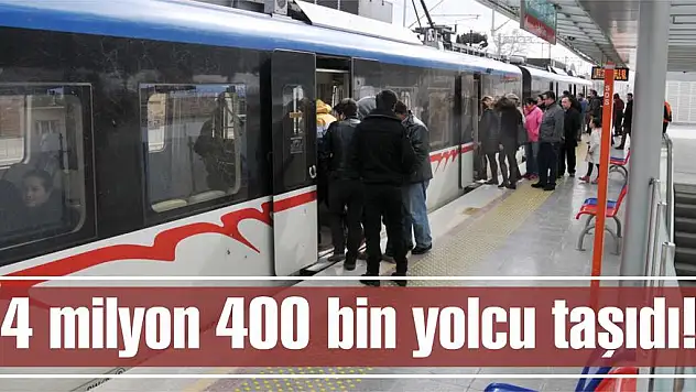 İzmir nüfusu kadar yolcu!