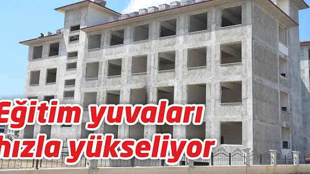 Kaba inşaatları bitti