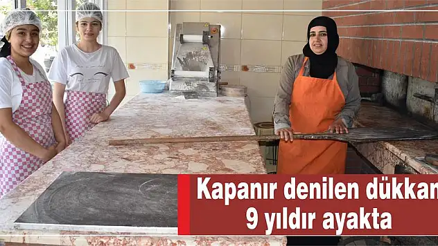 Kapanır denilen dükkan 9 yıldır ayakta