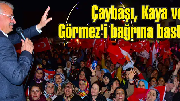 Kaya, 'Tapularınızı Adnan Başkan verecek'