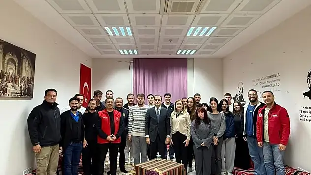 KAYMAKAM MURAT METE'DEN HACI SİNAN ÖĞRENCİ YURDUNA ZİYARET