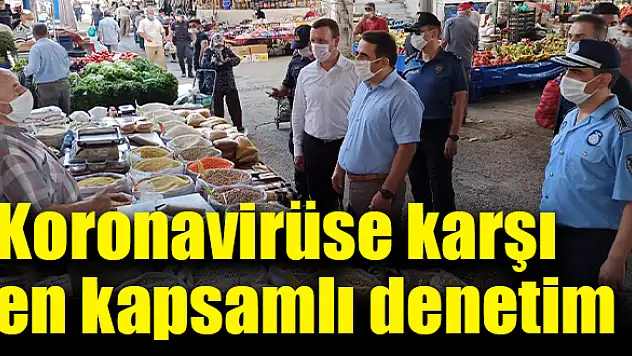 Kaymakam Öter, denetimleri yakından takip etti