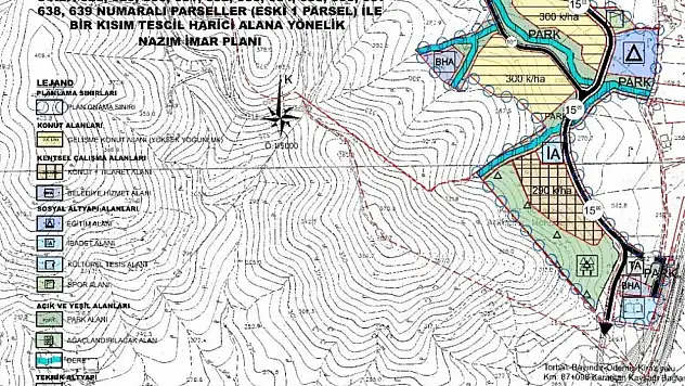 Kiraz'da hastane okul ve konut projesi askıya çıktı