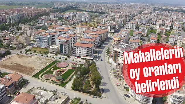 Kırsalda AK Parti, merkezde CHP