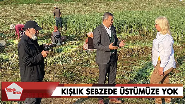 Kışlık sebzede üstümüze yok