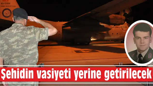 Komutanının yanına defnedilecek