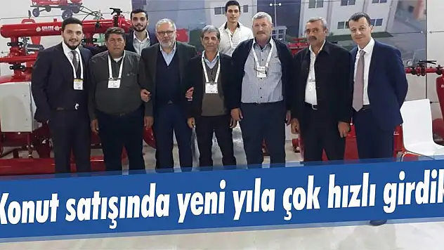 Konut satışında yeni yıla çok hızlı girdik