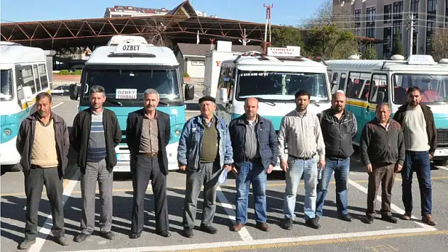 Köy minibüsleri 'M' plakası aldı