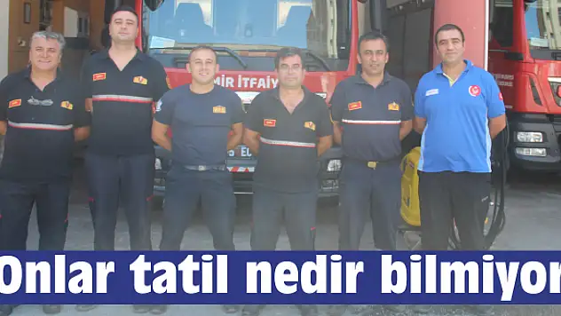 Kurban bayramında çalışıyorlar