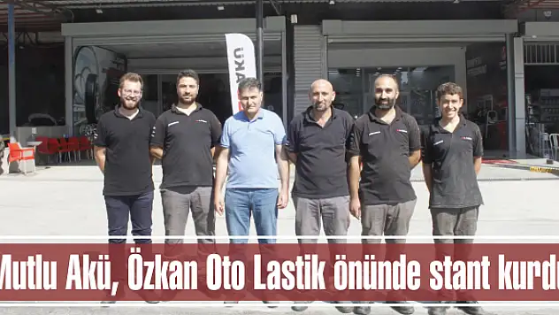 Kurdukları stantta ücretsiz kontrol yaptılar