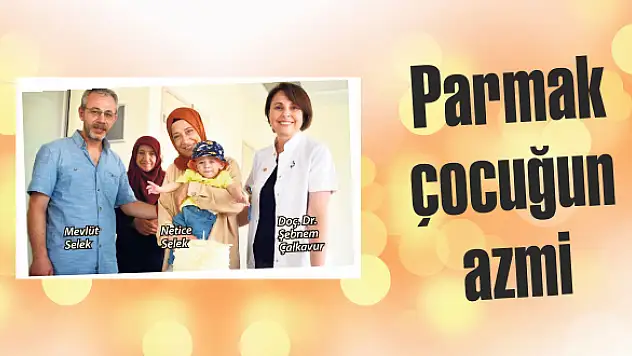 Kurtarıcılarıyla ilk yaşını kutladı