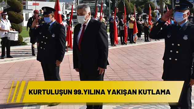 Kurtuluşun 99.yılına yakışan kutlama