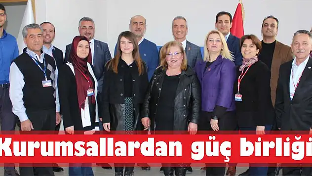 Kurumsallardan güç birliği