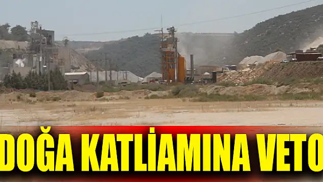 Mahalle sakinleri taş ocağını istemiyor