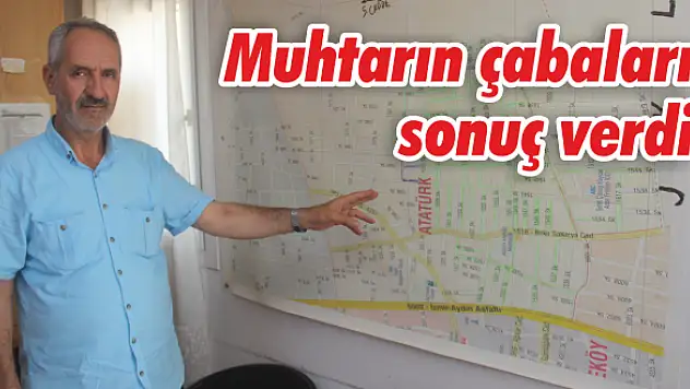 Mahallenin tamamı doğalgaza kavuşacak