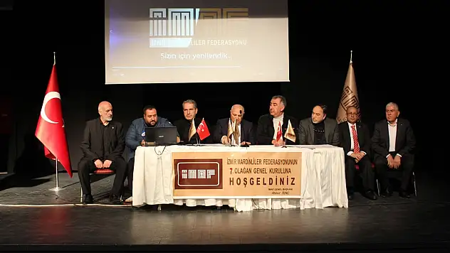 Mardinliler Federasyonu'nda Ahmet Tunç yeniden seçildi