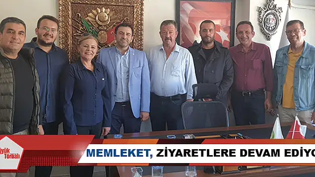 Memleket, ziyaretlere devam ediyor