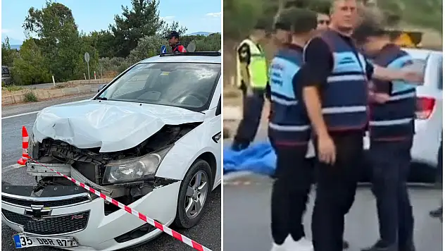 Menderes'te feci kaza: Emniyet kemeri takılı olmayan sürücü hayatını kaybetti