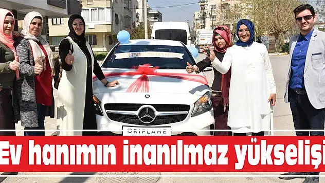 Mercedes'i kaptı