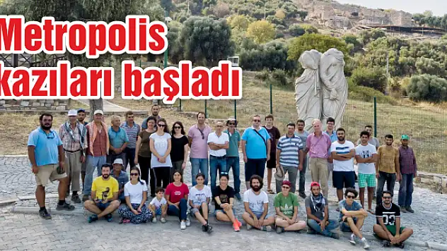 Metropolis kazıları başladı