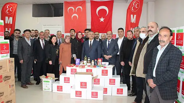 MHP Torbalı, ramazan kolilerini hazırladı
